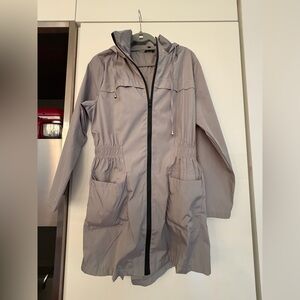 Women's Light Gray Utility Jacket